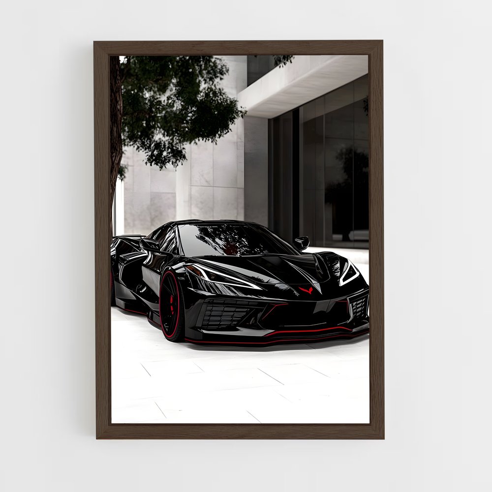 Poster Stingray Nocturne – affiche Chevrolet (vue 5)